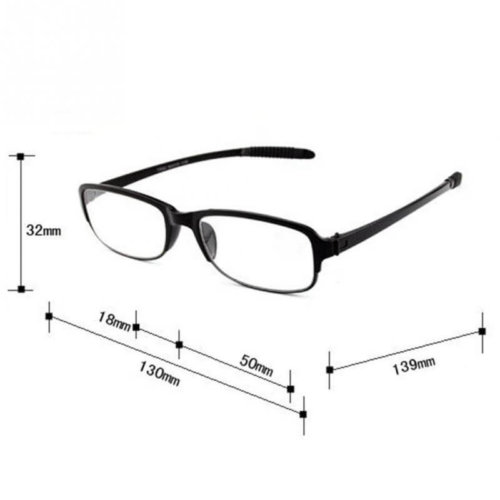 Fertiglesebrille lightweight schwarz 4