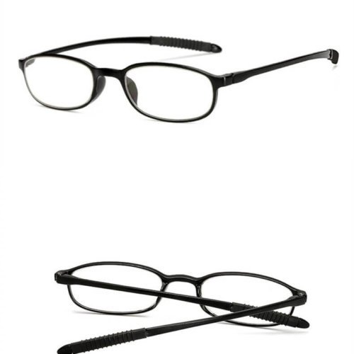 Lesebrille Oval light schwarz