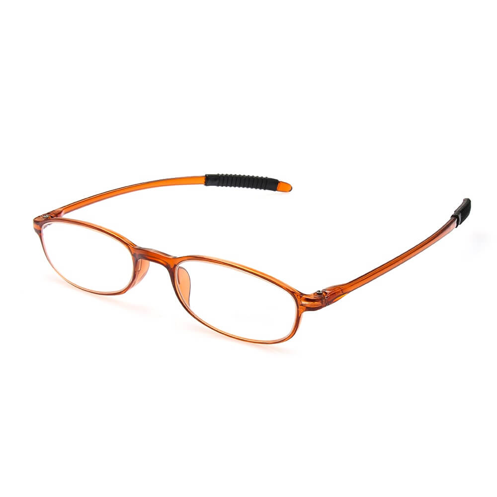 Lesebrille Oval light braun tea online bestellen