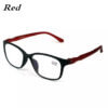 Lesebrille-Sana-Blaulichtfilter-rote-Bügel online shop