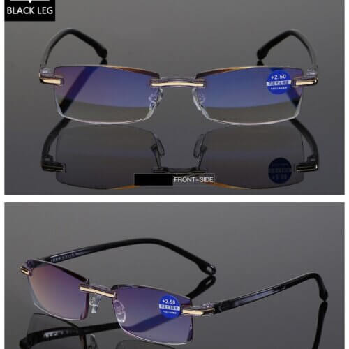 Lesebrille Star Blaulichtfilter schwarz 2