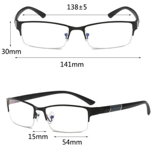 Lesebrille Focus Abmessungen